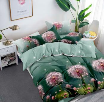 Постельное белье из поплина &quot;Наслаждение&quot; 3Д Евро 200*215 (диз.: 1531) КНПЕД