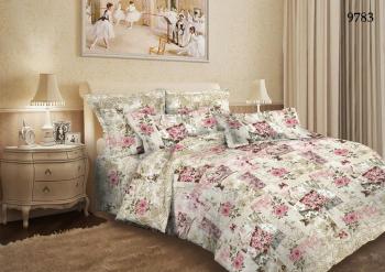 Постельное белье из бязи 145 г/м2 "Душевный" 2,0 сп. (диз.: 9783) 