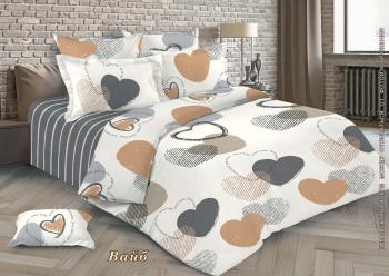 Постельное белье из перкали "Ренессанс" 2,0 сп. (диз.: Вайб) КРП20