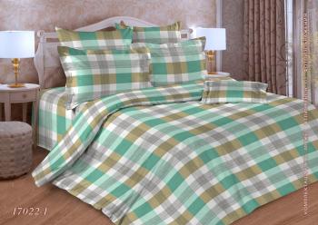 Постельное белье из бязи 145 г/м2 &quot;Душевный&quot; 1,5 сп. (диз.: 17022-1 Блюз) 