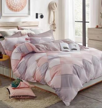 Постельное белье из поплина "Наслаждение" 3Д Семейный (диз.: 1729) КНПСДсев