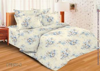 Постельное белье из бязи 145 г/м2 &quot;Душевный&quot; 2,0 сп. (диз.: 17351-1) 