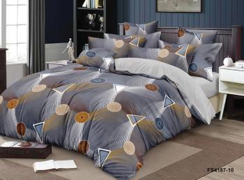 Постельное белье из микросатина "Микросатин" 200*220 (диз.: FS4187-10) КМС-20