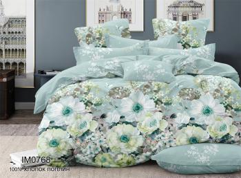 Постельное белье из поплина "Наслаждение" 3Д Семейный (диз.: IM0768) КНПСДсев