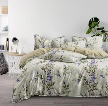 Постельное белье из поплина &quot;Наслаждение&quot; 3Д Евро 220*240 (диз.: 6645) КНПЕД