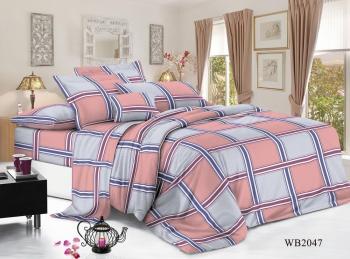 Постельное белье из поплина "Конфесса" 1,5 сп. (диз.: WB2047) 