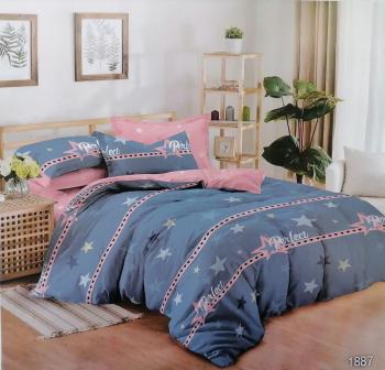 Постельное белье из поплина "Наслаждение" 3Д 1,5 (диз.: 1887) КНПN