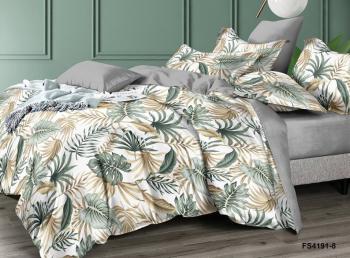 Постельное белье из микросатина "Микросатин" 200*220 (диз.: FS4191-8) КМС-20