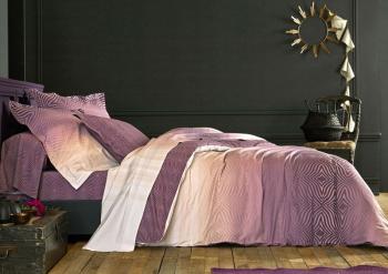 Постельное белье из сатина "Стелла" (пакет ПВХ) 1,5 сп. (диз.: 2564) КСВС