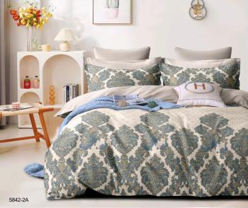 Постельное белье из микросатина &quot;Микросатин&quot; 1,5 сп. (диз.: 5842-2А) КМС-15
