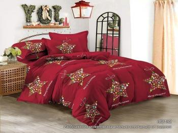 Постельное белье из поплина "Конфесса" 1,5 сп. (диз.: df21829) 