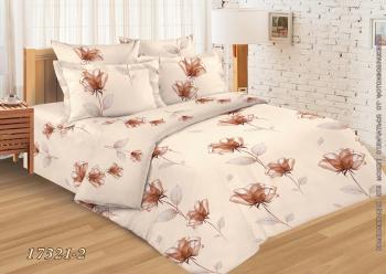 Постельное белье из бязи 145 г/м2 "Душевный" Евро (диз.: 17321-2) 