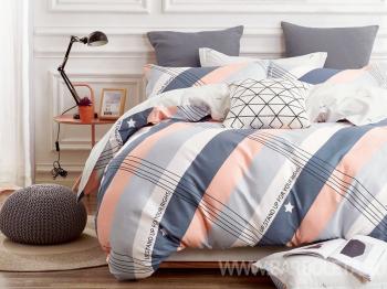 Постельное белье из поплина "Наслаждение" 3Д 2,0 (диз.: 1775) КНПДсев