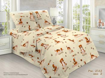 Постельное белье из поплина &quot;Сказочная страна&quot; 110*140 (диз.: 2512-2) КП