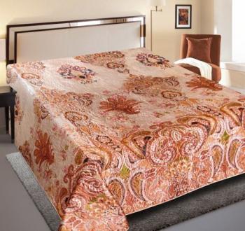 Покрывало РТ  "Шелк" ультрастеп пэ 180*220 (диз.: QT 611) ПШ