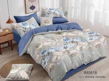 Постельное белье из поплина "Наслаждение" 3Д 1,5 (диз.: IM0818) КНПN