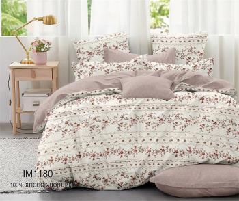 Постельное белье из поплина "Наслаждение" 3Д 1,5 (диз.: IM1180) КНПN