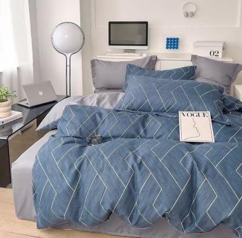 Постельное белье из поплина "Наслаждение" 3Д 1,5 (диз.: 8076) КНПN