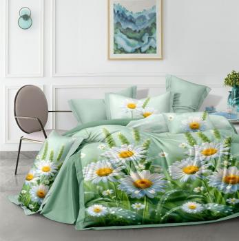 Постельное белье из поплина "Наслаждение" 3Д 1,5 (диз.: 8041) КНПN