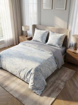 Постельное белье из тенселя "Камелия" 1,5 сп. (диз.: 220962) КССС