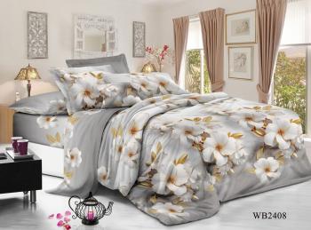 Постельное белье из поплина "Конфесса" 2,0 сп. (диз.: WB2408) 
