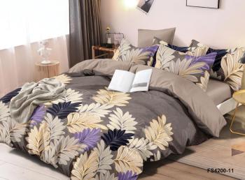 Постельное белье из микросатина "Микросатин" семейный (диз.: FS4200-11) КМС-С