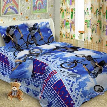 Постельное белье из поплина &quot;Сказочная страна&quot; 110*140 (диз.: 1627) КП