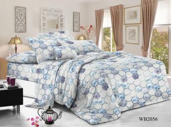 Постельное белье из поплина "Конфесса" 2,0 сп. (диз.: WB2056) 