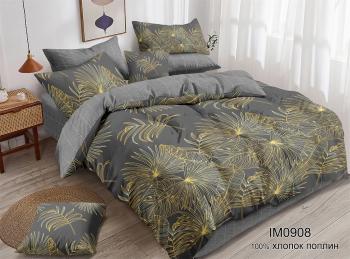 Постельное белье из поплина "Наслаждение" 3Д 2,0 (диз.: IM0908) КНПДсев