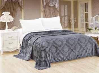 Плед "Милана" 200*240 (велсофт одн. с тиснением 290г/м2) (диз.: 18-4) 