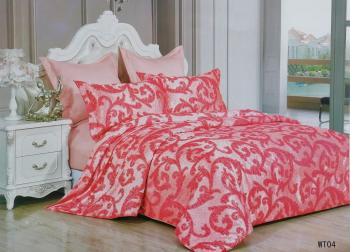 Постельное белье из сатин-жаккарда "Жаккард" Евро (диз.: WT04) КСЖ