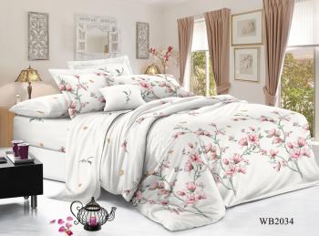 Постельное белье из поплина "Конфесса" 200*220 (диз.: WB2034) 
