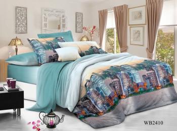 Постельное белье из поплина "Конфесса" 200*220 (диз.: WB2410) 