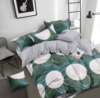 Постельное белье из поплина "Конфесса" Семейный (диз.: 1491) 