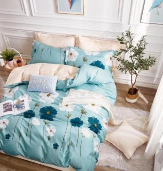 Постельное белье из поплина "Наслаждение" 3Д 1,5 (диз.: 1764) КНПN