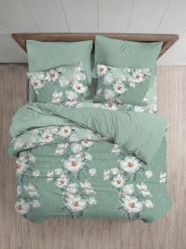 Постельное белье из бязи 125 г/м2 &quot;Наслаждение&quot; Евро (диз.: 9666-1 Царевна) КНБЕ