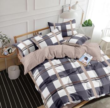 Постельное белье из поплина "Конфесса" Семейный (диз.: 1447) 